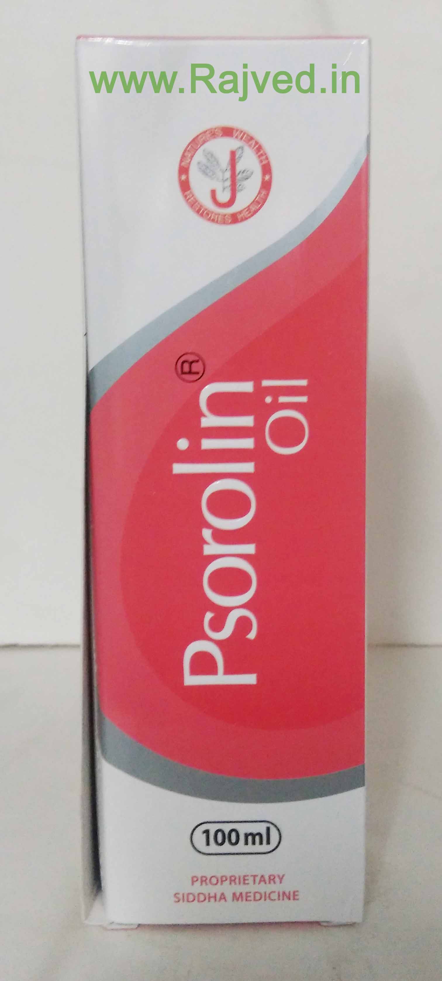 psorolin oil 100 ml upto 15% off Dr.jrk Siddha Research pharma